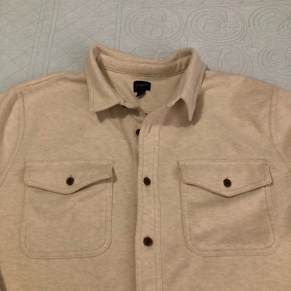 J Crew double knit work shirt. Size XL.